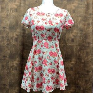 Forever 21 fit and flair dress